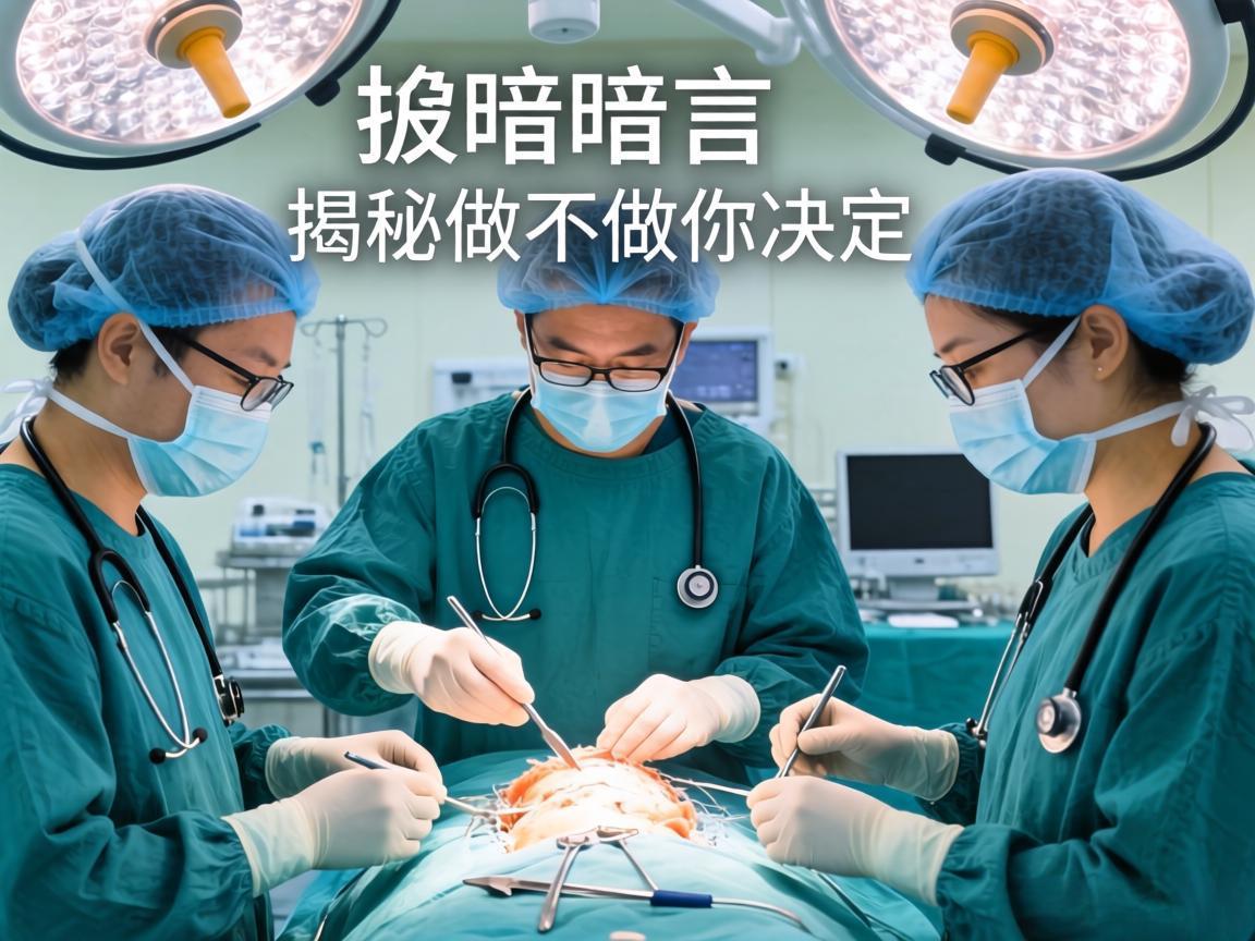医生暗语揭秘：手术做不做你决定