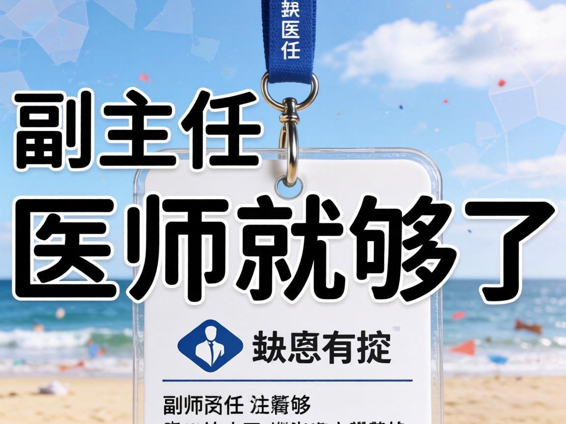 挂副主任医师就够了