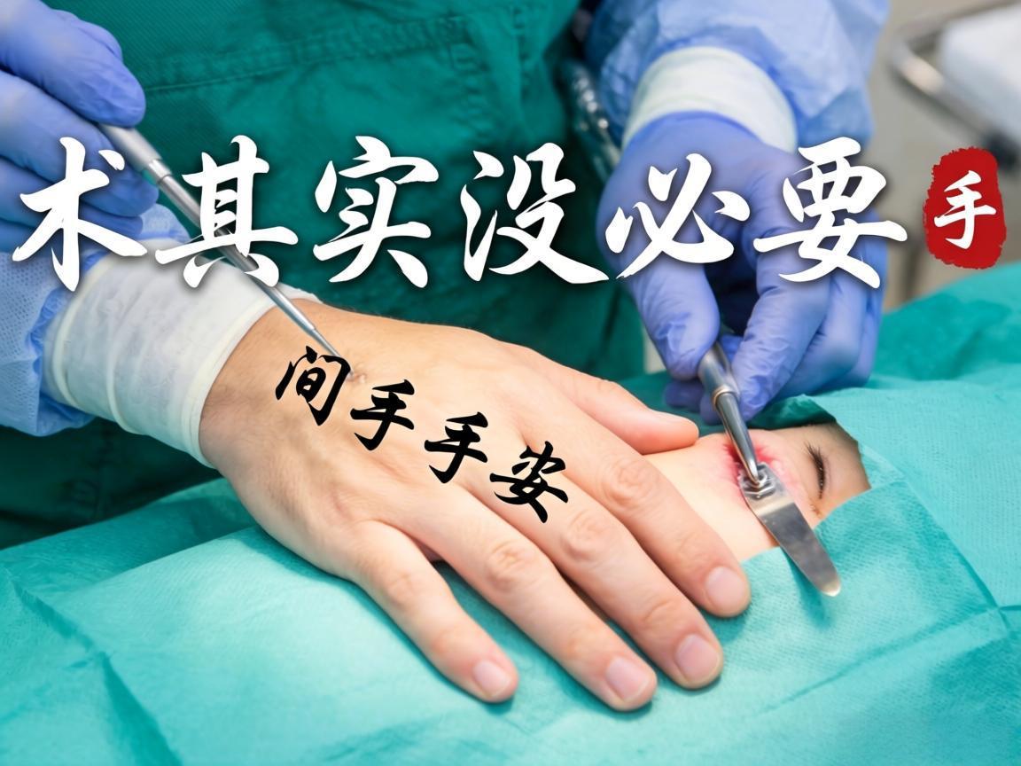 80%的手术其实没必要