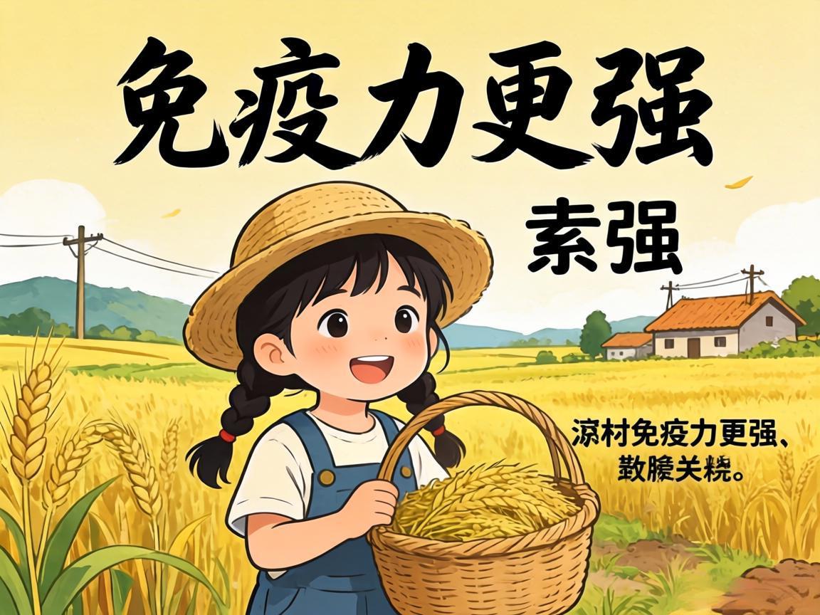 农村孩子免疫力更强的原因
