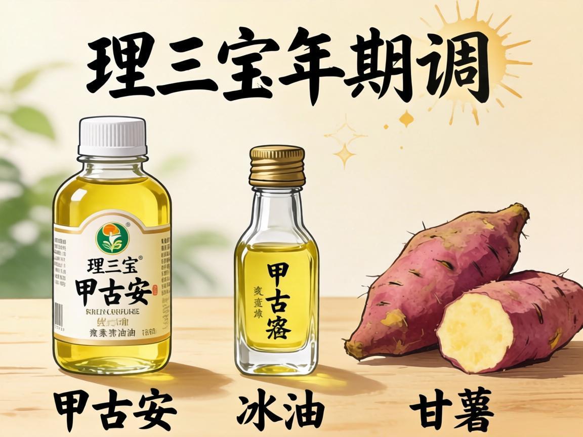 更年期调理三宝:甲古安、冰油、甘薯