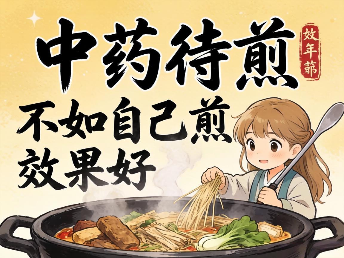 中药代煎不如自己煎效果好