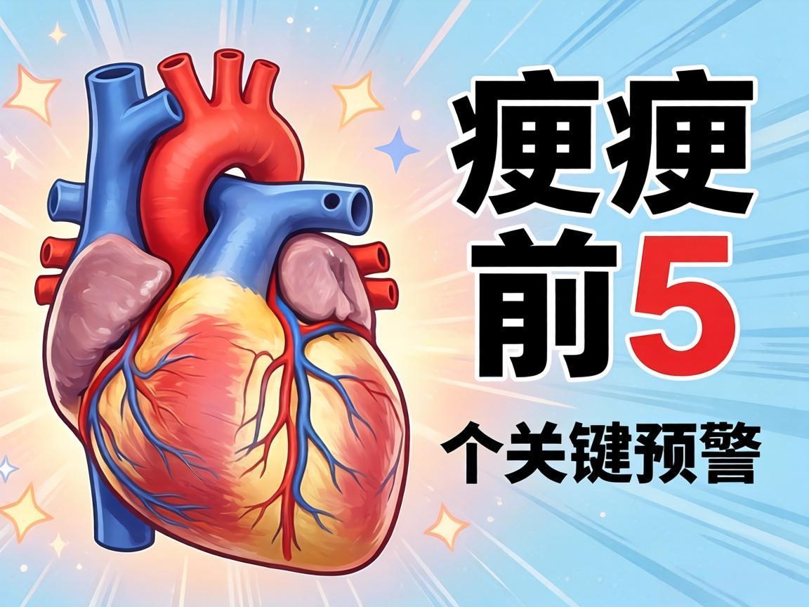 心梗前5个关键预警信号