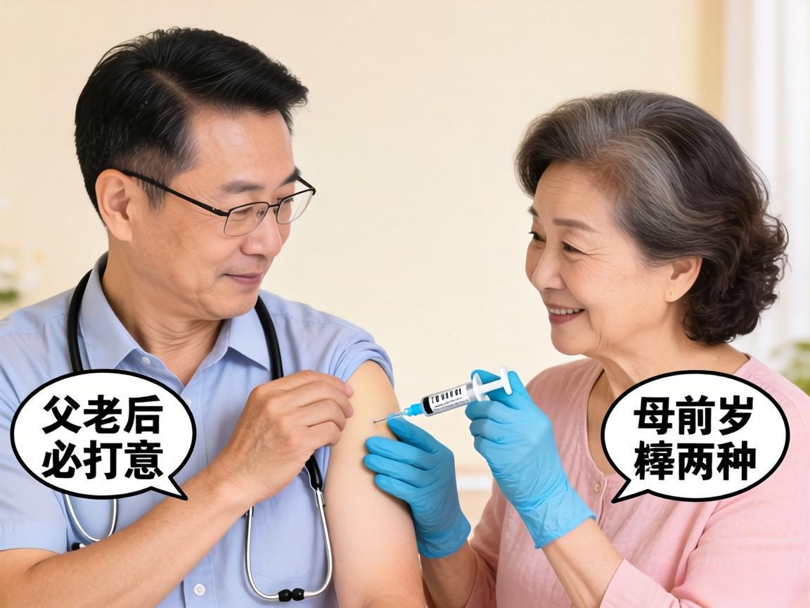 50岁后父母必打的两种疫苗