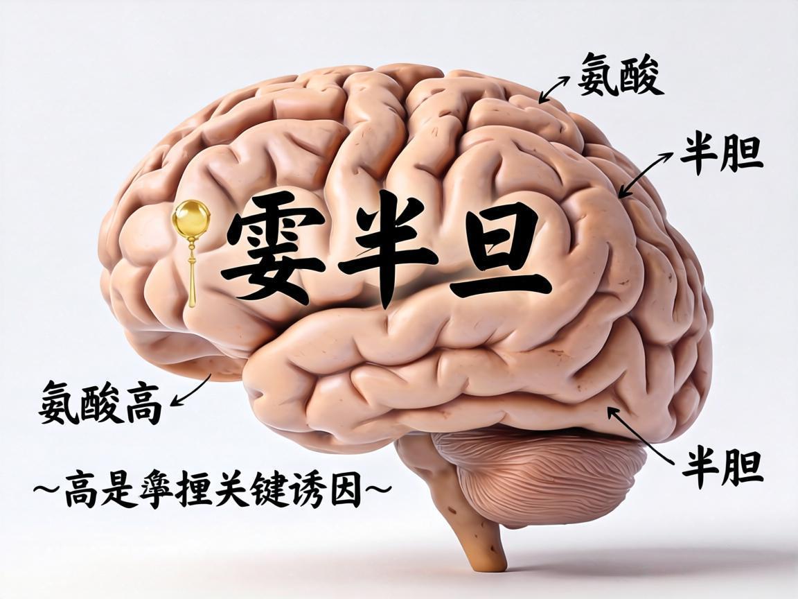 同型半胱氨酸高是脑梗关键诱因