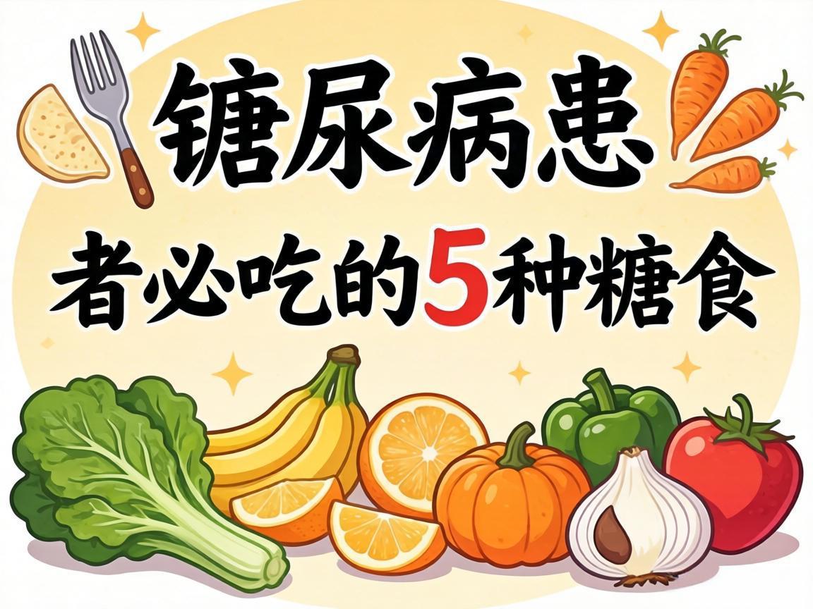 糖尿病患者必吃的5种食物