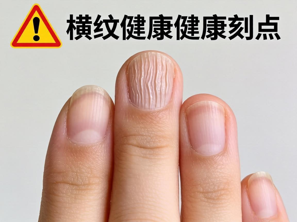 指甲竖纹横纹健康警示