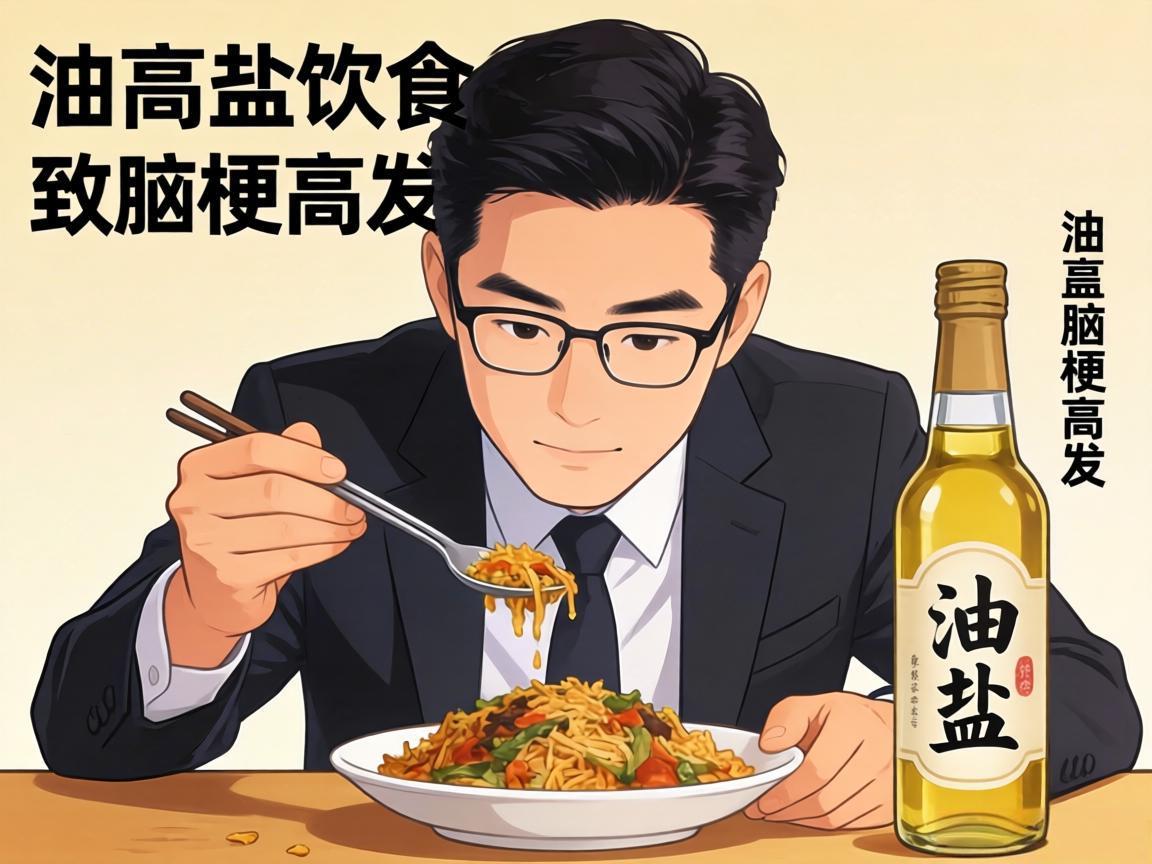 中国人高油高盐饮食致脑梗高发
