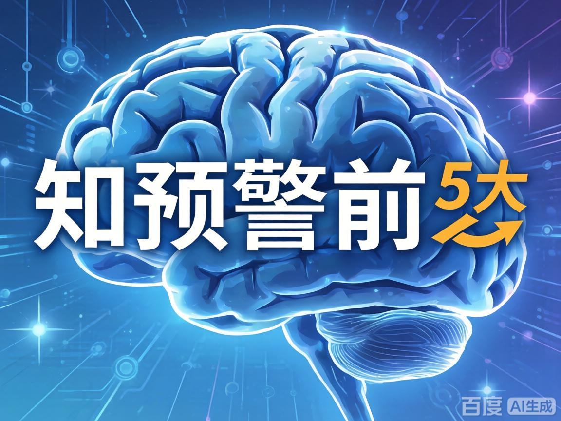 脑梗前必知的5大预警信号