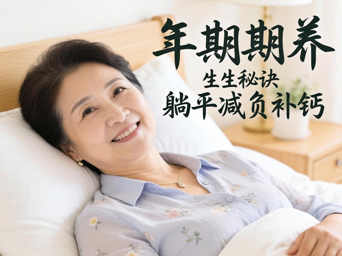 更年期养生秘诀：躺平减负补钙