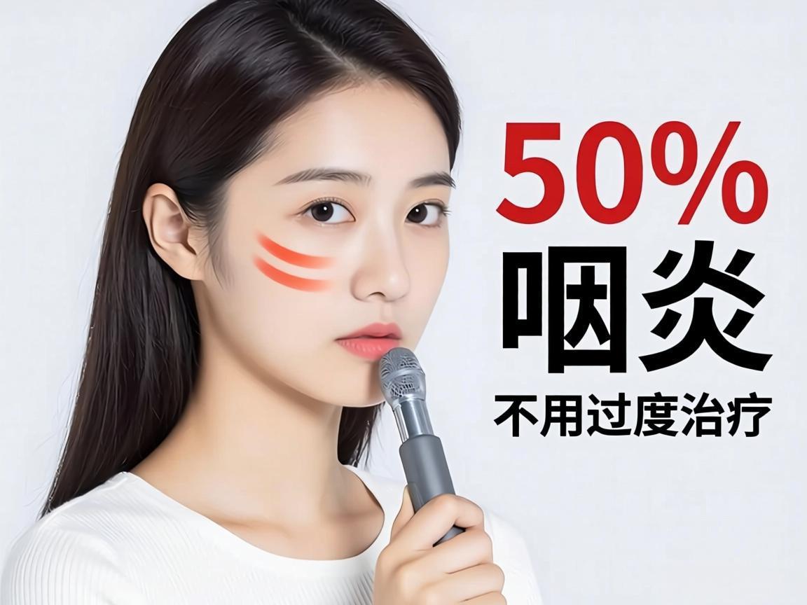 90%咽炎不用过度治疗