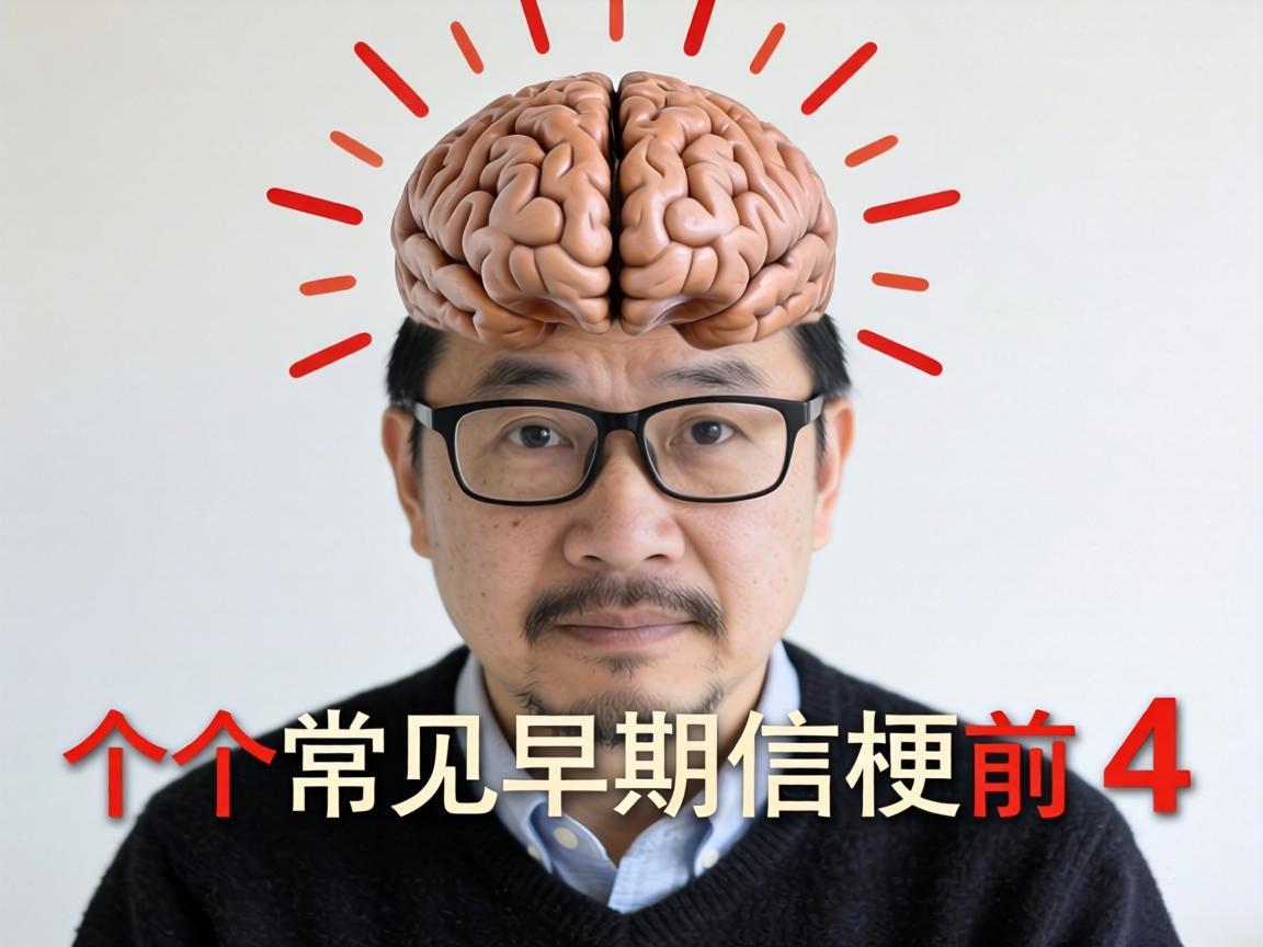 脑梗前4个常见早期信号