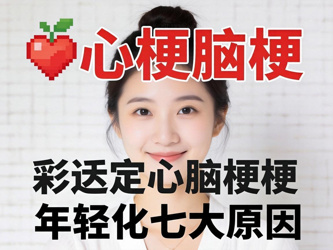 心梗脑梗年轻化七大原因