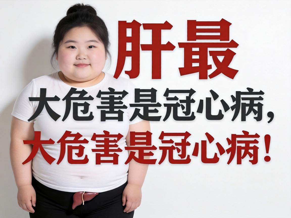脂肪肝最大危害是冠心病