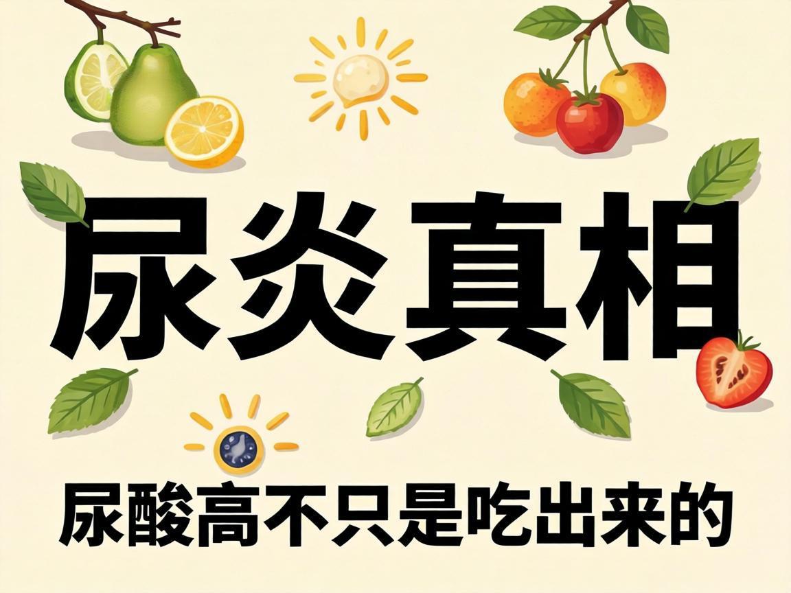 痛风真相：尿酸高不只是吃出来的