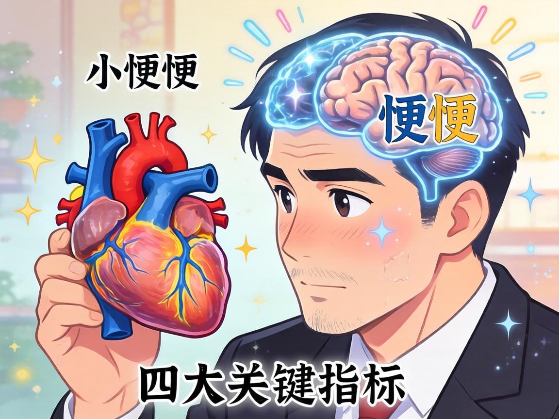 心梗脑梗四大关键指标
