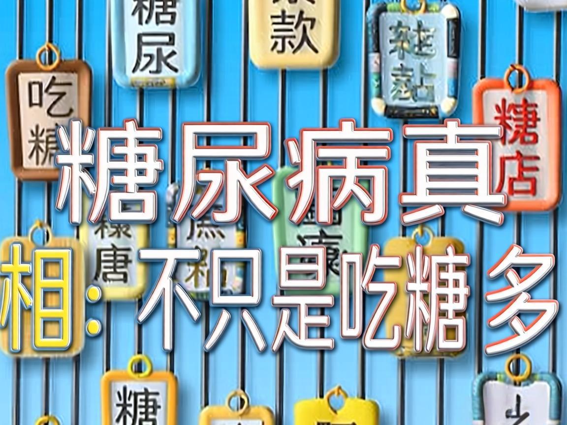 糖尿病真相：不只是吃糖多