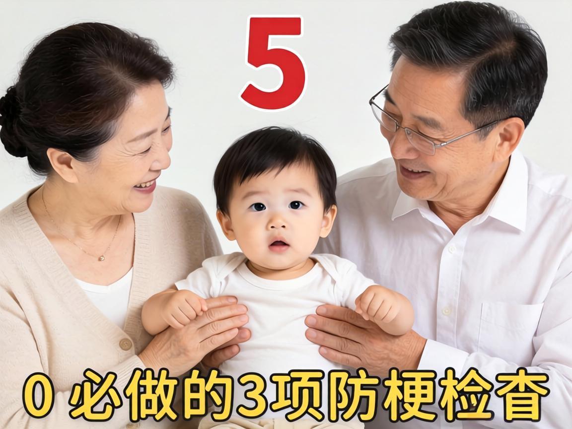 父母超50岁必做的3项防梗检查