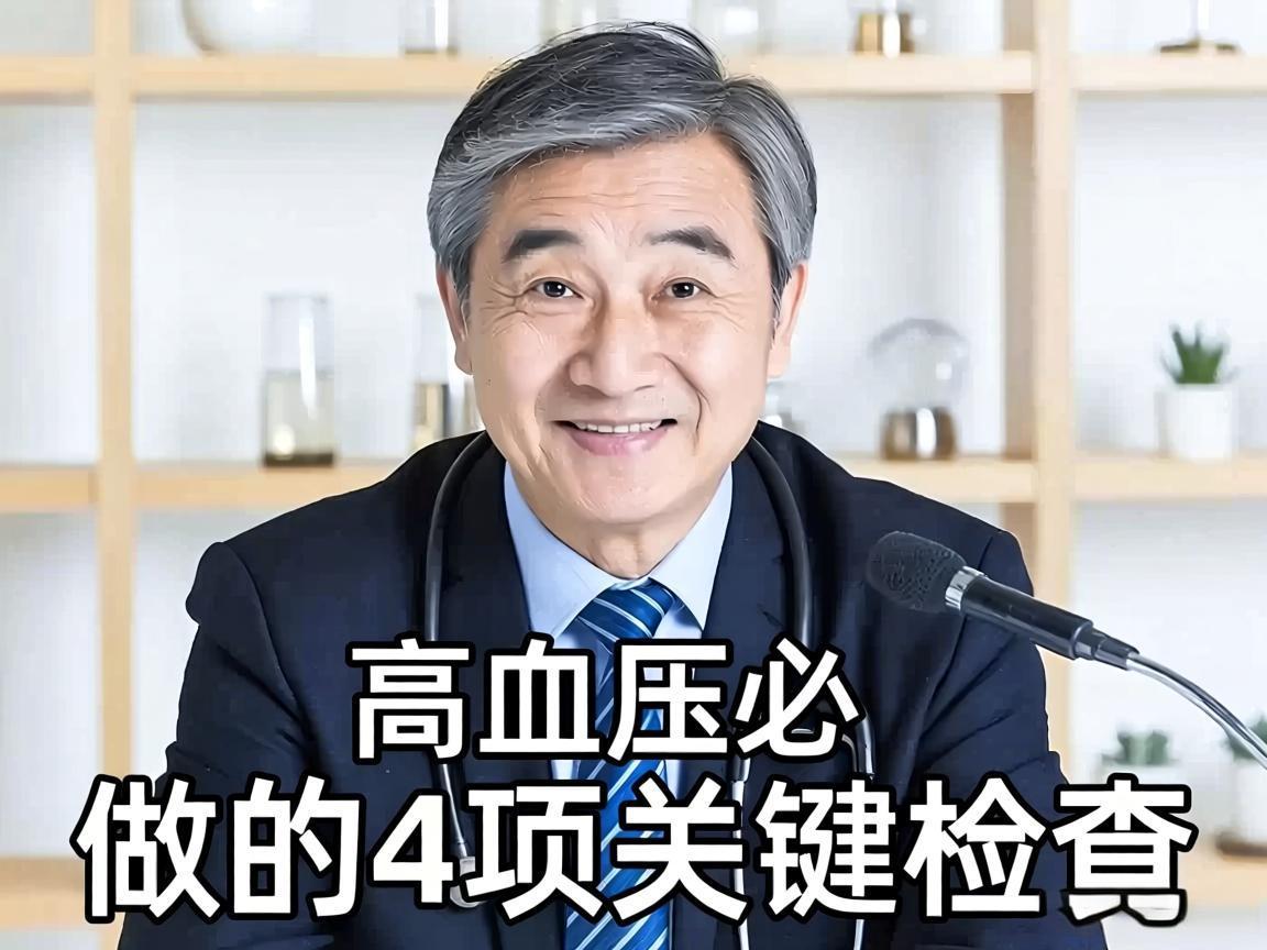 高血压必做的4项关键检查