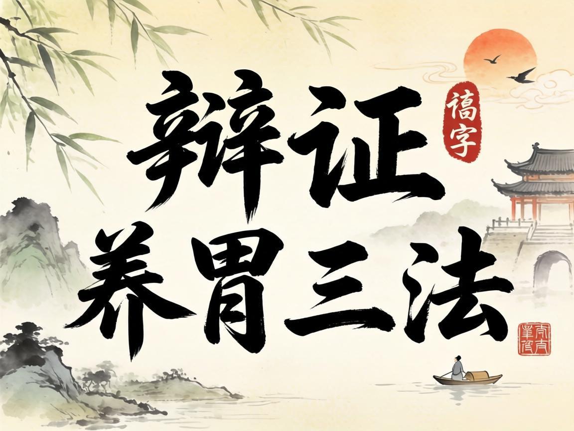 中医辨证养胃三法