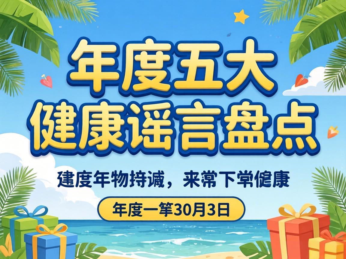 年度五大健康谣言盘点