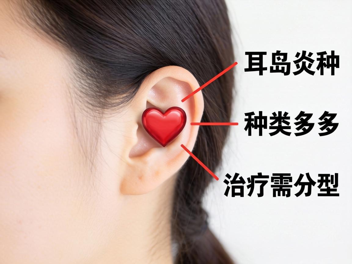 中耳炎种类多，治疗需分型