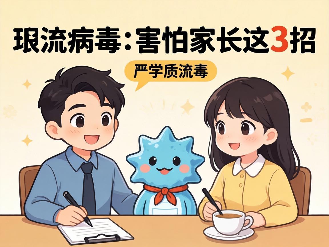 甲流病毒最怕家长这3招