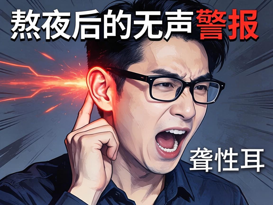 突发性耳聋：熬夜后的无声警报