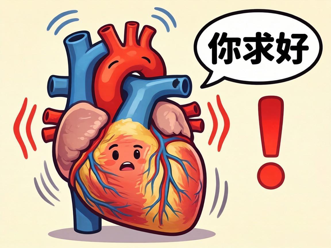 心脏在向你发出求救信号