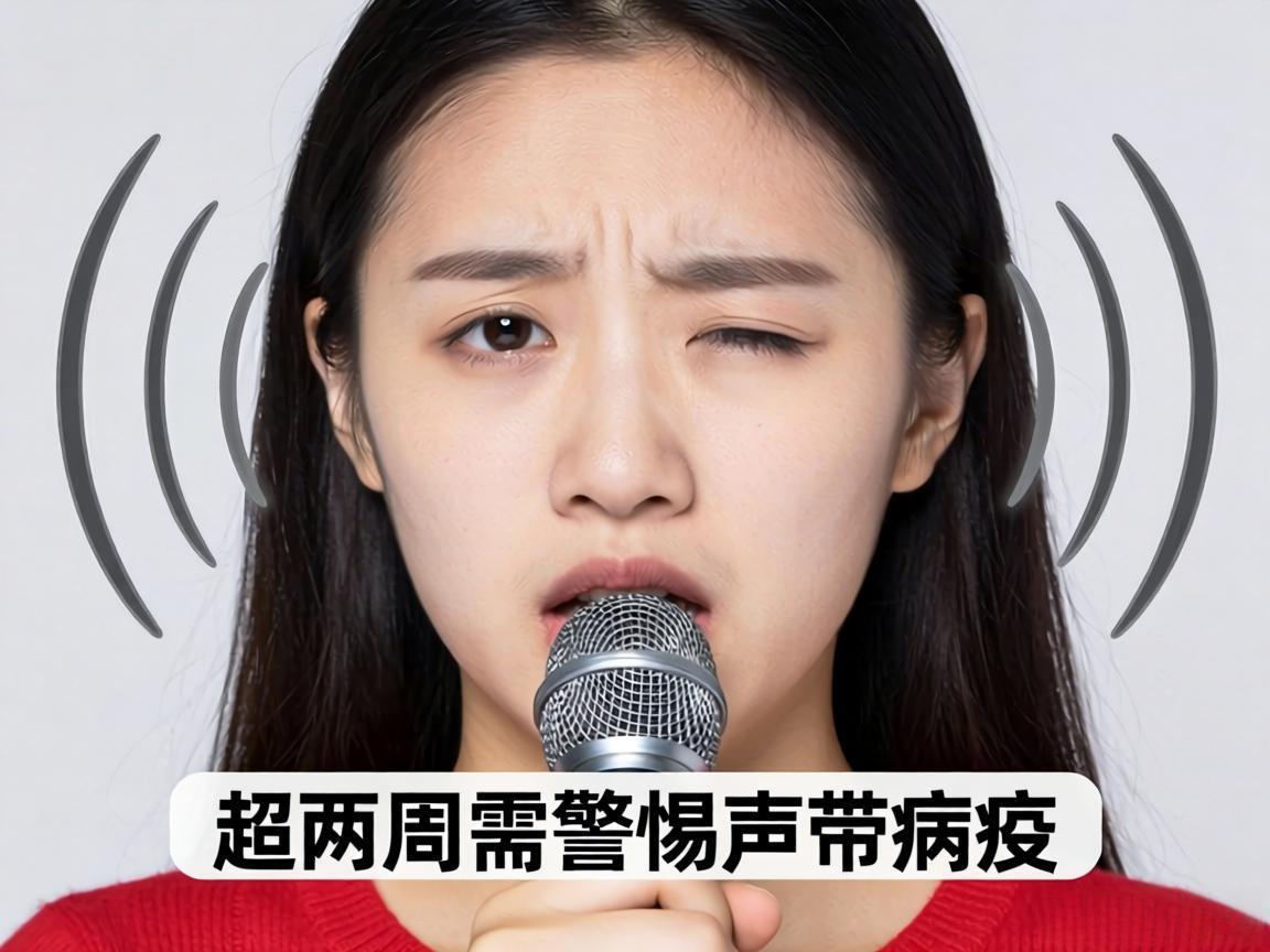 声音嘶哑超两周需警惕声带病变