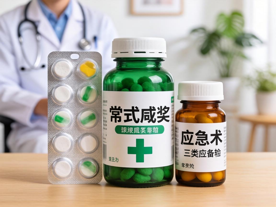 医生家中常备三类应急药