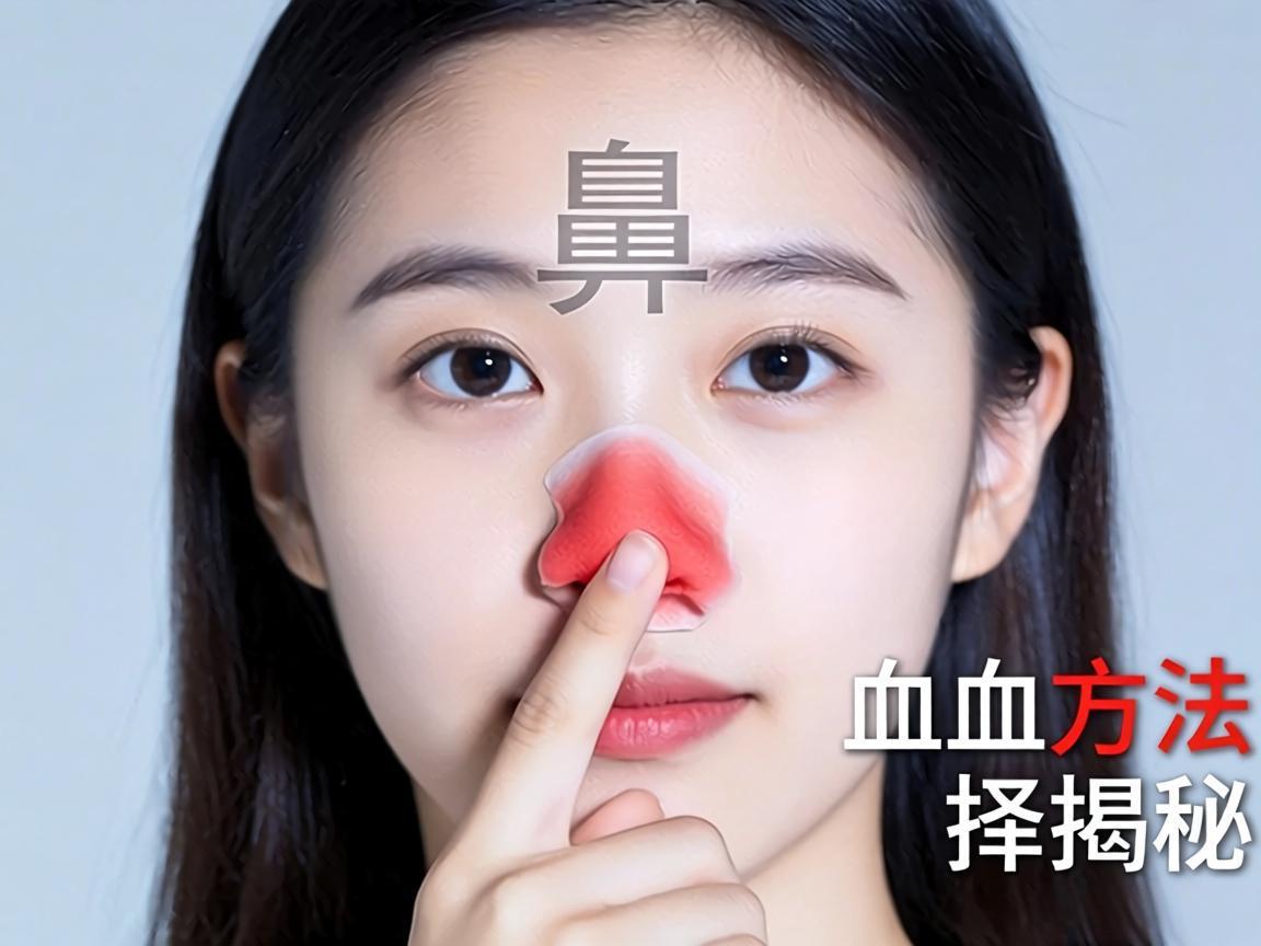 正确止鼻血方法揭秘