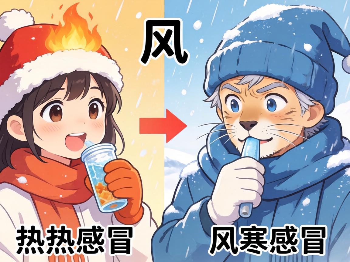 风热感冒与风寒感冒的区别