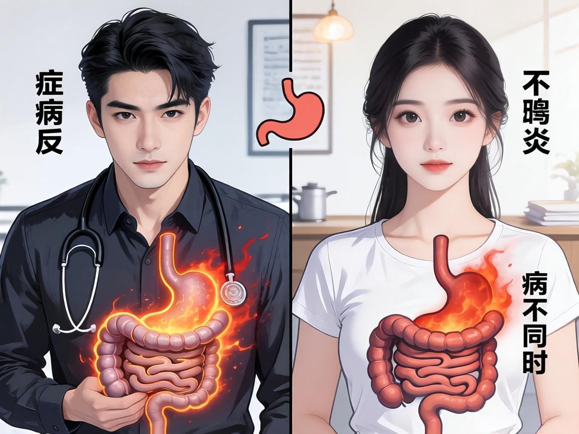 慢性胃炎：症与病不同步