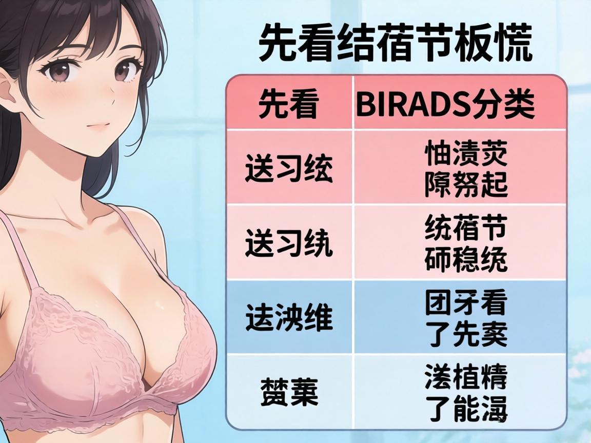 乳腺结节别慌，先看BIRADS分类