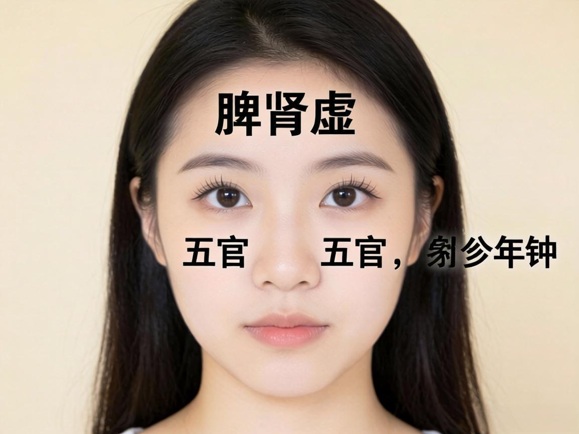 1分钟看五官辨脾肾虚