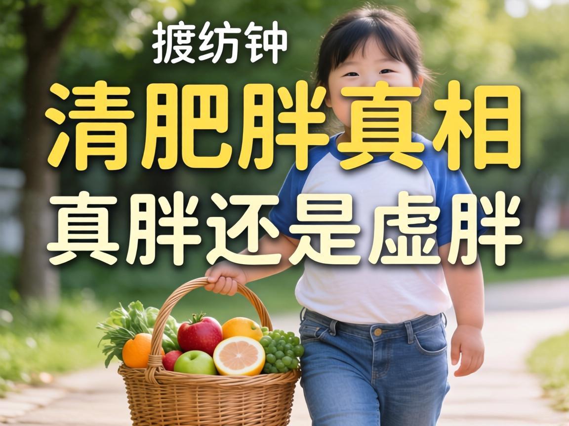 一分钟认清肥胖真相:真胖还是虚胖