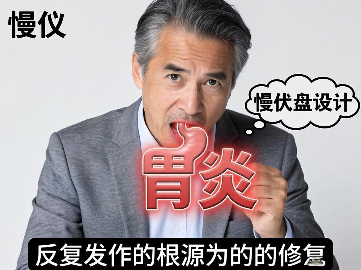 慢性胃炎反复发作的根源与修复