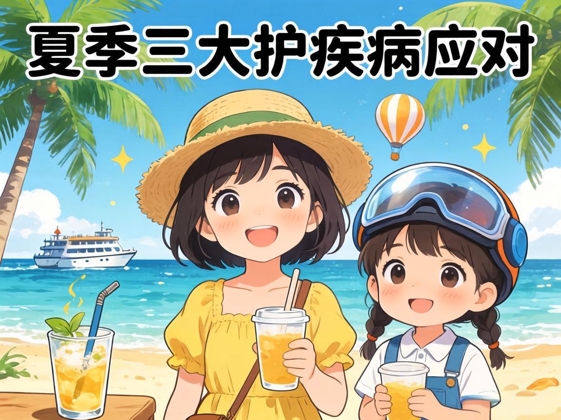 夏季高发三大皮肤病及应对