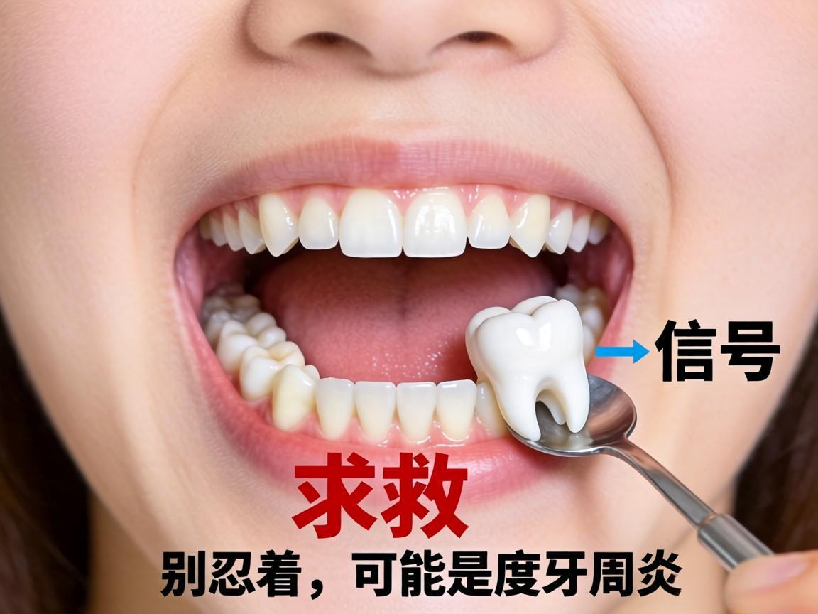 口腔求救信号：别忍着，可能是牙周炎