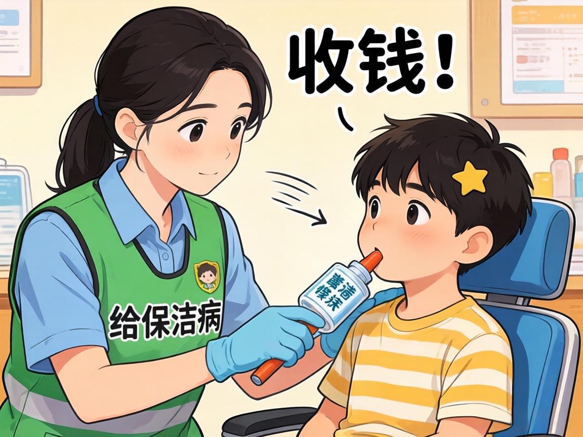 我主动不收钱给保洁员儿子看病
