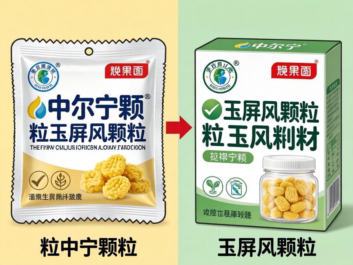 保儿宁颗粒与玉屏风颗粒辨析
