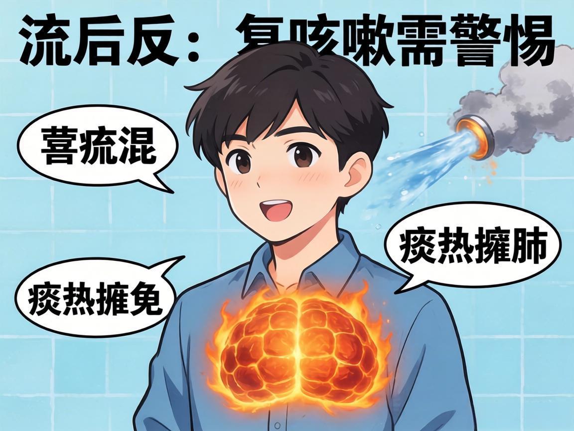 甲流后反复咳嗽需警惕痰热壅肺