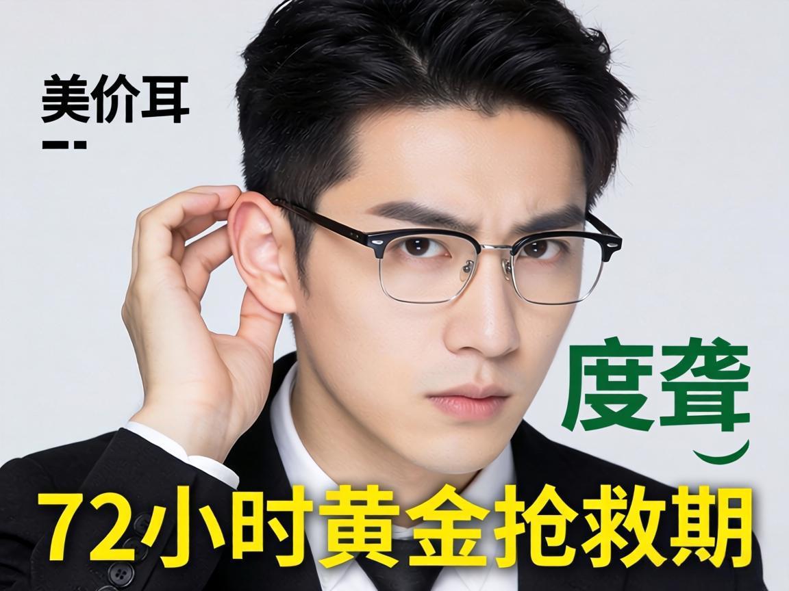 突发性耳聋：72小时黄金抢救期