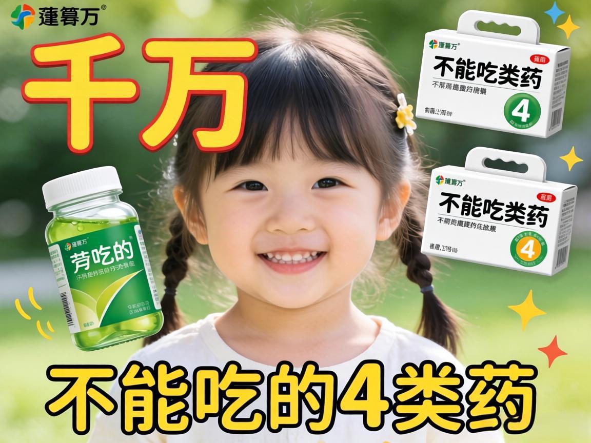 孩子千万不能吃的4类药