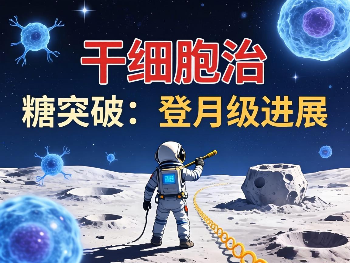 干细胞治糖突破:登月级进展