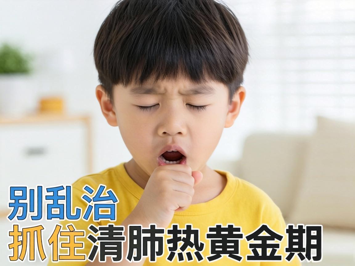 孩子咳嗽别乱治，抓住清肺热黄金期