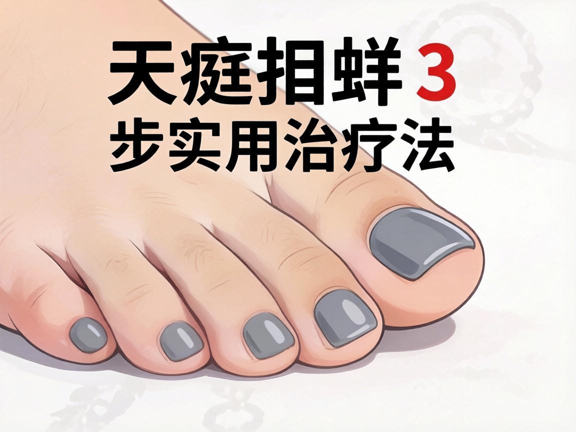 灰指甲3步实用治疗法