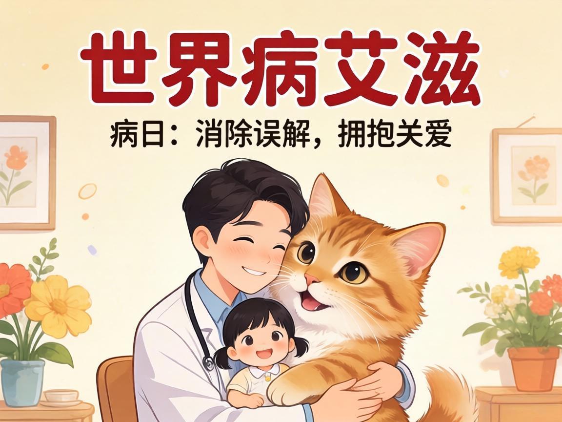 世界艾滋病日：消除误解，拥抱关爱