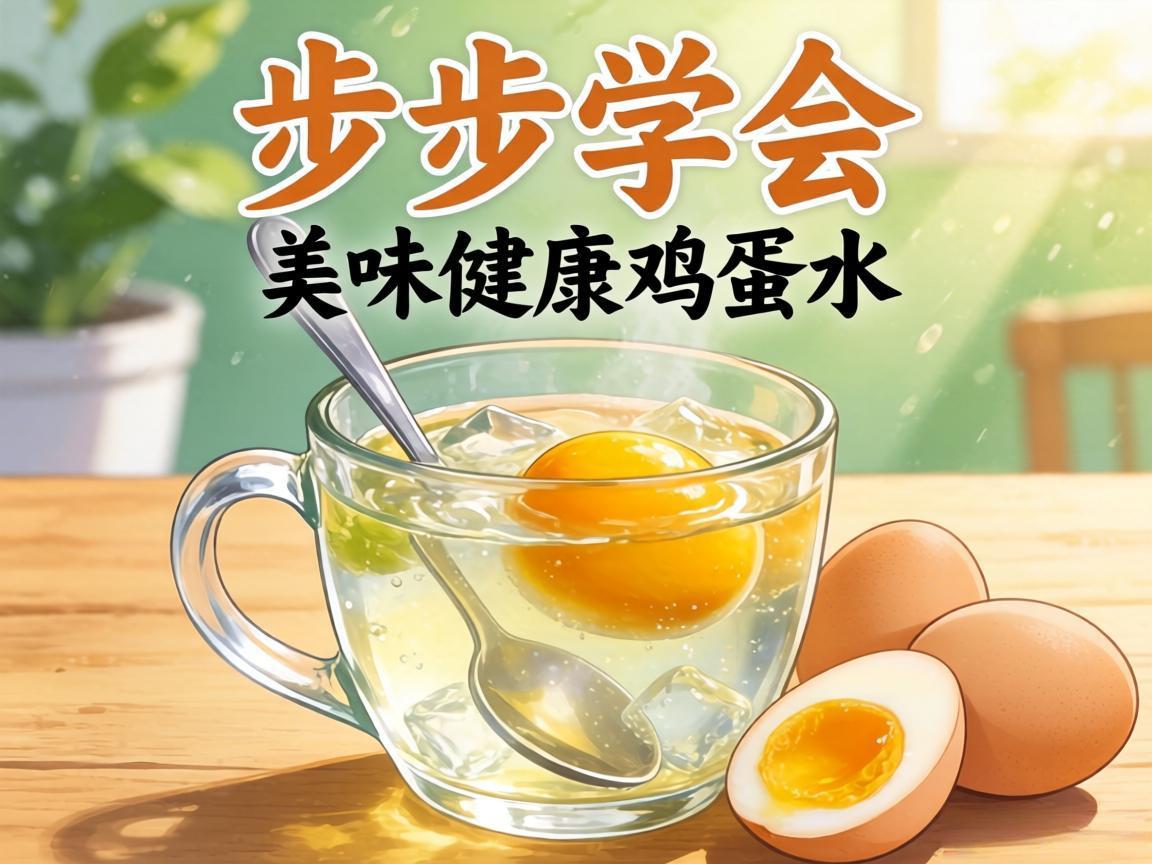 三步学会美味健康鸡蛋水